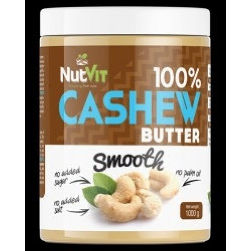 OstroVit 100% Cashew Butter Smooth - 1000g - GAIN O'CLOCK