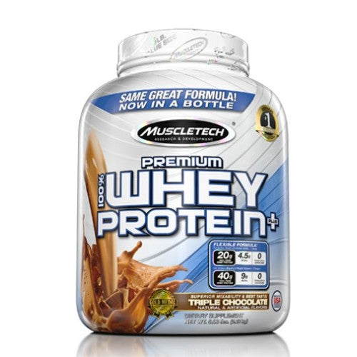 Muscletech 100% Premium Whey Protein Plus 2270 гр - GAIN O'CLOCK