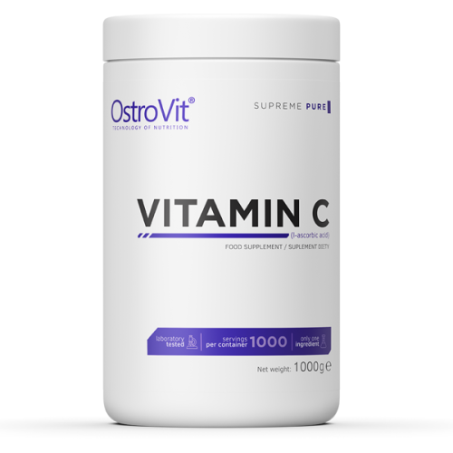 OstroVit 100% Vitamin C 1000 гр / 1000 Дози - GAIN O'CLOCK