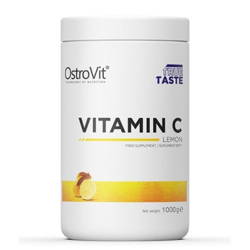 OstroVit 100% Vitamin C 1000gr - Lemon Flavour - GAIN O'CLOCK