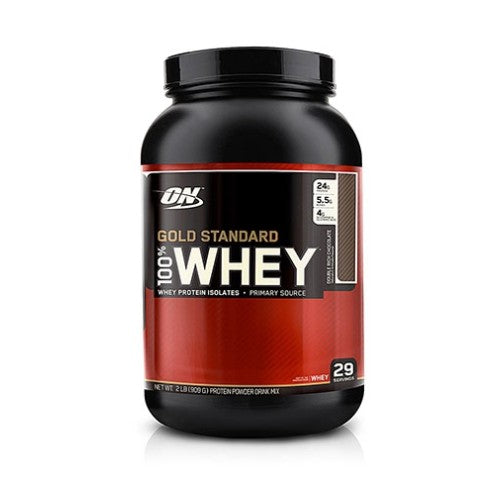 Optimum Nutrition 100% Whey Gold Standard 908 гр - GAIN O'CLOCK