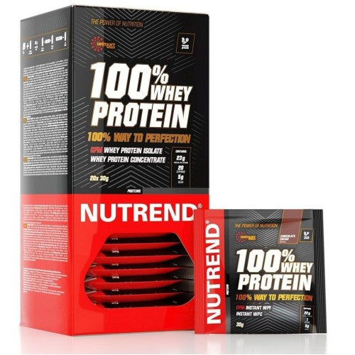 Nutrend 100% Whey Protein / 20x30 гр - GAIN O'CLOCK