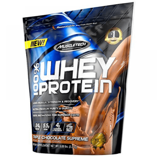 Muscletech 100% WHEY PROTEIN 2270 гр - GAIN O'CLOCK