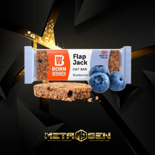 Born Winner Flap Jack Oat Bar blueberries 90 гр - GAIN O'CLOCK