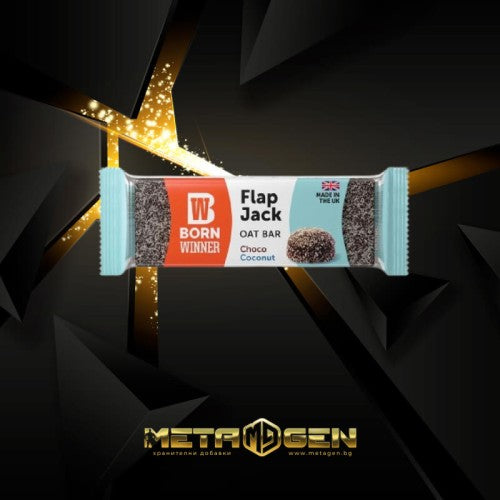 Born Winner Flap Jack Oat Bar Choco Coconut 100 гр - GAIN O'CLOCK