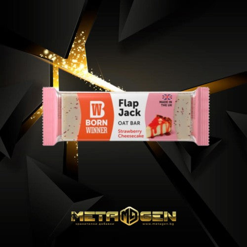 Born Winner Flap Jack Oat Bar Strawberry cheesecake 100 гр - GAIN O'CLOCK