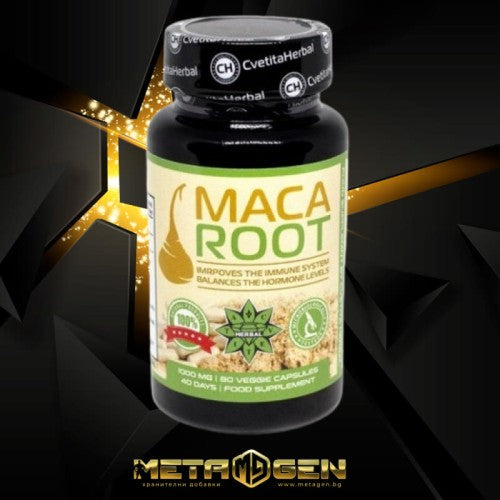 Cvetita Herbal Maca Root / 80 капсули - GAIN O'CLOCK