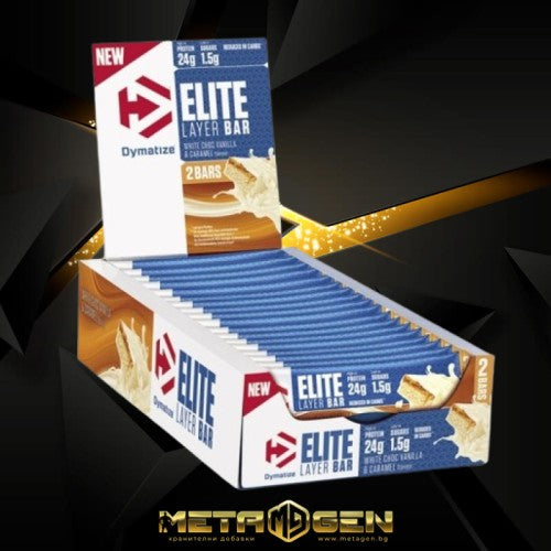 Dymatize Nutrition Elite Layer Bar Box / 18x60 гр - GAIN O'CLOCK