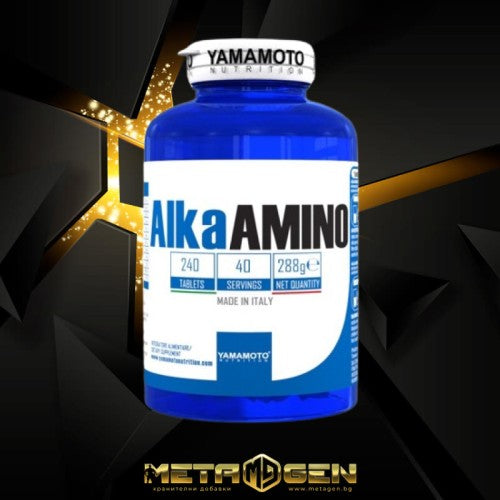 Yamamoto Nutrition Alka AMINO 240 таблетки / 288 гр - GAIN O'CLOCK