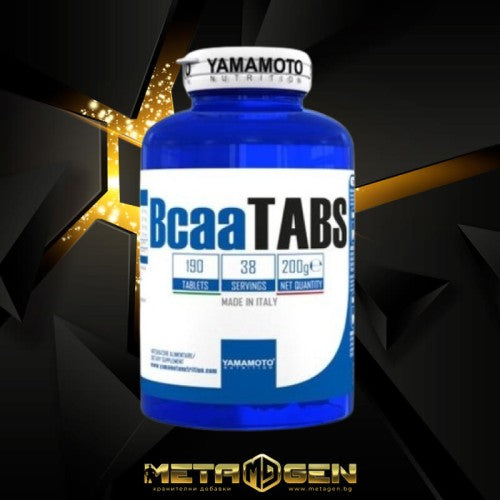 Yamamoto Nutrition Bcaa TABS 190 таблетки / 38 дози - GAIN O'CLOCK