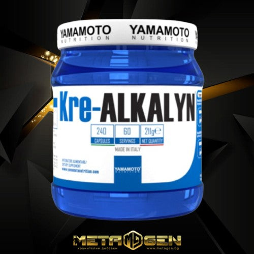 Yamamoto Nutrition Kre-ALKALYN® 240 Capsules - GAIN O'CLOCK