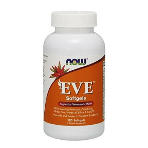 NOW Eve Women's Multiple Vitamin / 180 гел капсули - GAIN O'CLOCK