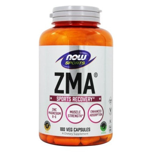 NOW ZMA Sports Recovery 90 Caps. - GAIN O'CLOCK