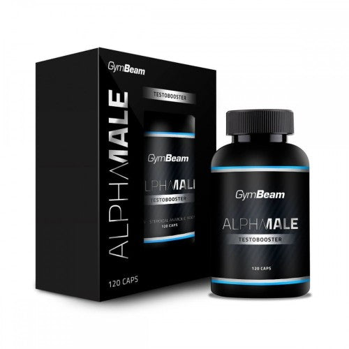 GymBeam AlphaMale TestoBooster 120 капсули - GAIN O'CLOCK