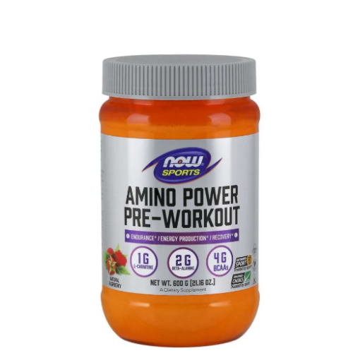 NOW Amino Power Pre-workout - 600 гр - GAIN O'CLOCK