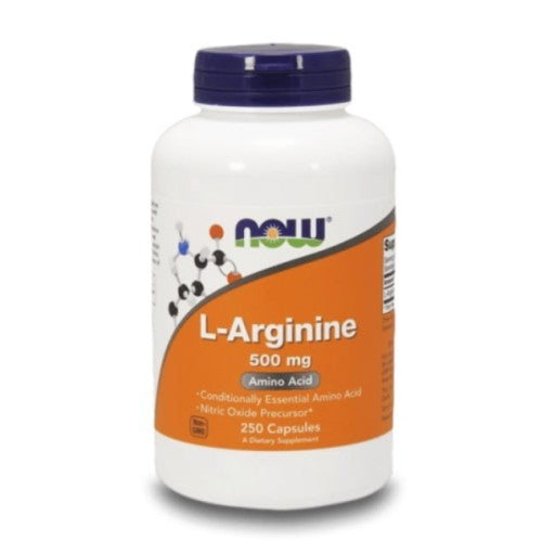 NOW L-Arginine 500 мг 250 капсули - GAIN O'CLOCK