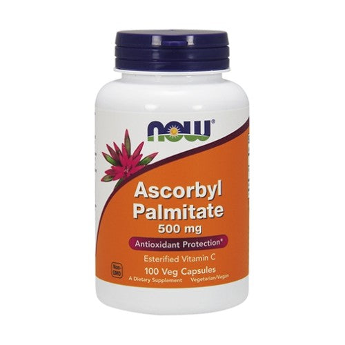 NOW Ascorbyl Palmitate 500 мг / 100 капсули - GAIN O'CLOCK