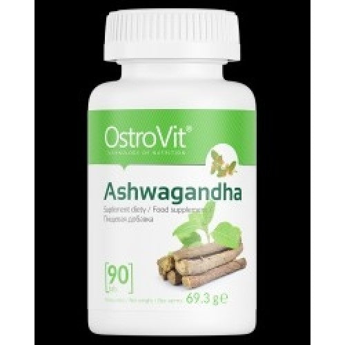 OstroVit Ashwagandha Extract - 375mg/90Tabs - GAIN O'CLOCK