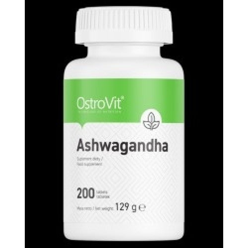 OstroVit Ashwagandha Extract 375 mg / 200 Tabs - GAIN O'CLOCK