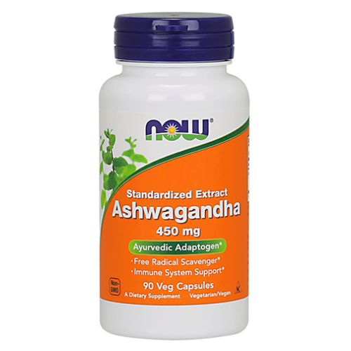 NOW Ashwagandha Extract 450 мг / 90 капсули - GAIN O'CLOCK