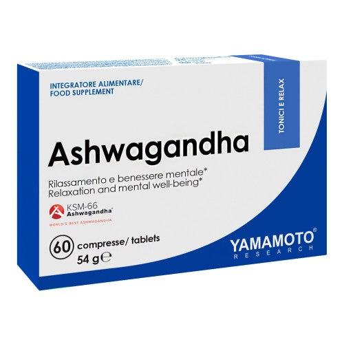 Yamamoto Natural Series Ashwagandha KSM 66 60 таб / 60 дози - GAIN O'CLOCK