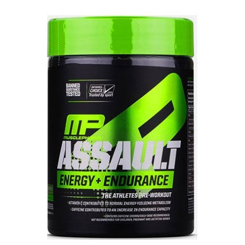 Musclepharm ASSAULT ENERGY + ENDURANCE 345 g / 30 serv - GAIN O'CLOCK