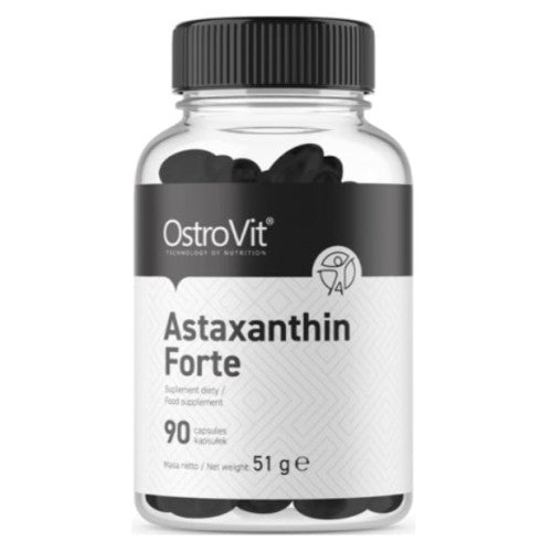 OstroVit Astaxanthin Forte 4 мг / 90 гел капсули - GAIN O'CLOCK