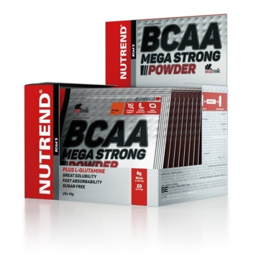 Nutrend BCAA Mega Strong Powder 20x10 гр - GAIN O'CLOCK