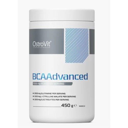 OstroVit BCAAdvanced | With Citrulline And Electrolytes 450 гр - GAIN O'CLOCK