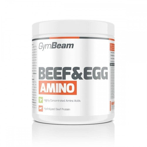 GymBeam Beef and Egg Aminos 500 таблетки - GAIN O'CLOCK