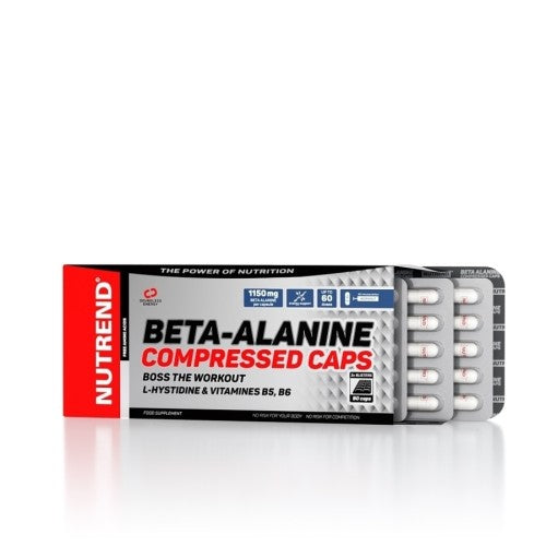 Nutrend Beta-Alanine Compressed 90 капсули - GAIN O'CLOCK