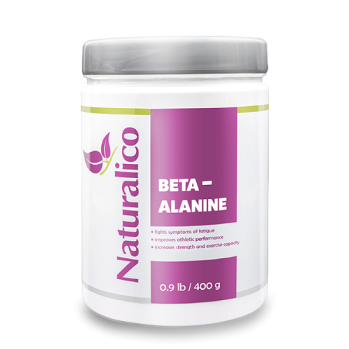 Naturalico Beta-Alanine Powder 400 гр - GAIN O'CLOCK