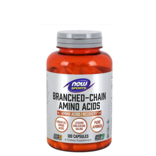 NOW Branched Chain Amino Acids 800 мг / 120 капсули - GAIN O'CLOCK