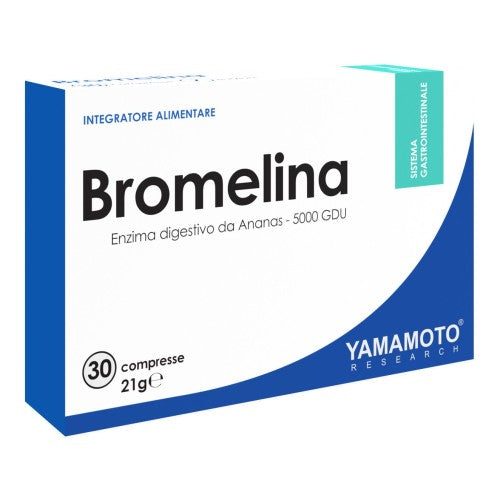 Yamamoto Natural Series Bromelina 30 таблетки / 10 дози - GAIN O'CLOCK