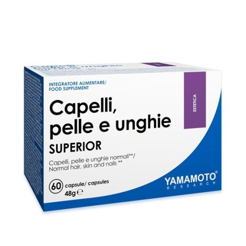 Yamamoto Natural Series Capelli,pelle e Inghie -Hair,Skin and Nails SUPERIOR 60 капсули / 60 дози - GAIN O'CLOCK