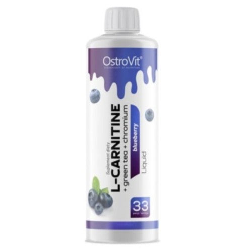 OstroVit L-Carnitine Liquid | + Green Tea and Chromium 500 мл / 33 дози - GAIN O'CLOCK