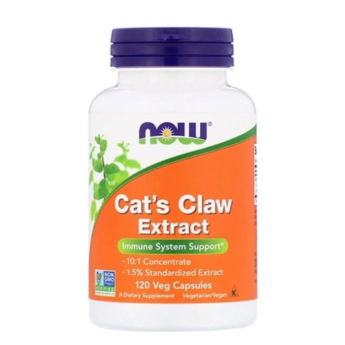 NOW Cat's Claw Extract / 120 капсули - GAIN O'CLOCK