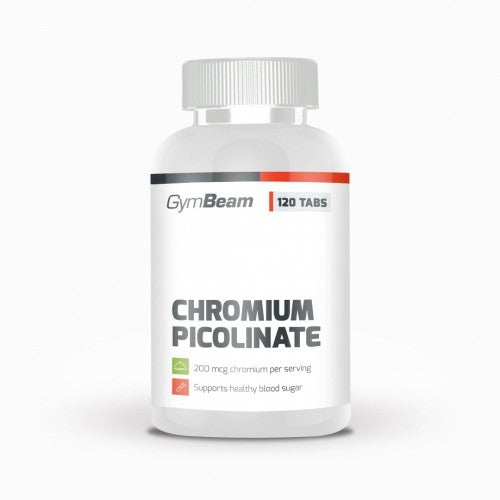 GymBeam Chromium Picolinate 120 таблетки - GAIN O'CLOCK