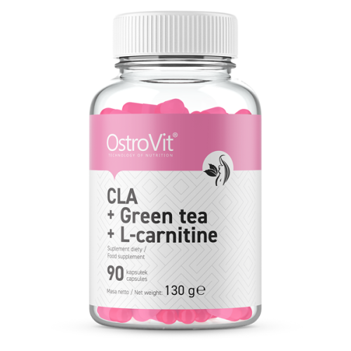 OstroVit CLA + Green Tea + L-Carnitine 90 капсули / 90 Дози - GAIN O'CLOCK