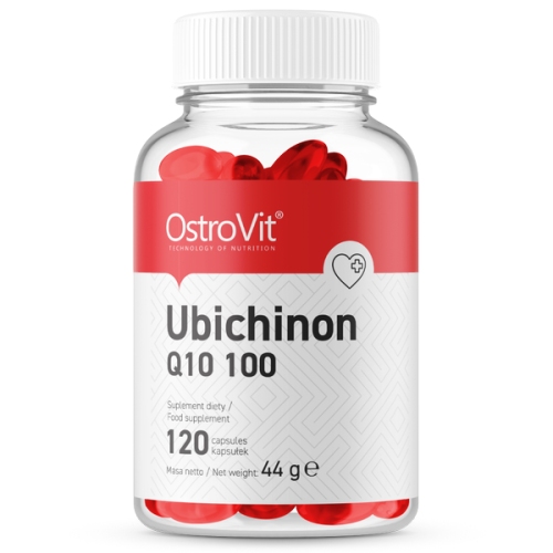 OstroVit CoQ10 / Ubichinon 100 мг / 120 Гел капсули / 120 Дози - GAIN O'CLOCK