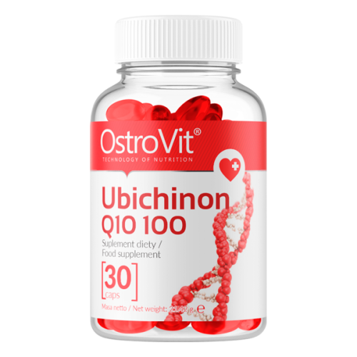 OstroVit CoQ10 / Ubichinon 100 мг / 30 Гел капсули / 30 Дози - GAIN O'CLOCK