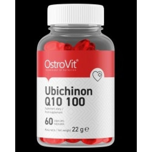 OstroVit CoQ10 / Ubichinon 100 mg / 60 Softgels - GAIN O'CLOCK