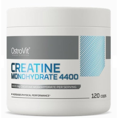 OstroVit Creatine Monohydrate 4400 / 120 капсули - GAIN O'CLOCK