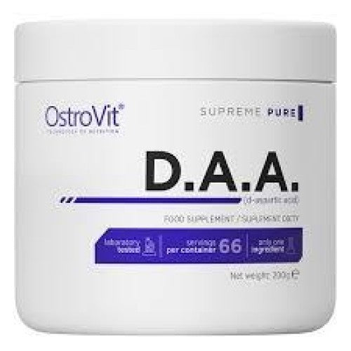 OstroVit D-Aspartic Acid / DAA Powder 200 гр - GAIN O'CLOCK