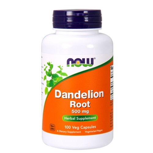 NOW Dandelion Root 500mg - 100 caps - GAIN O'CLOCK