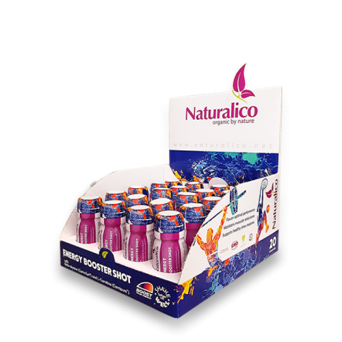 Naturalico Energy Booster Shot 20x60 мл - GAIN O'CLOCK