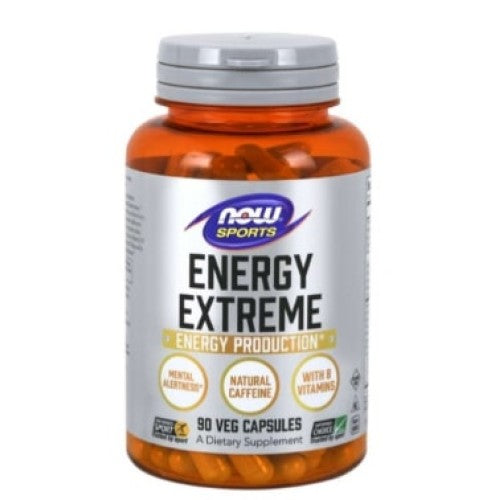 NOW Sports Energy Extreme 90 капсули - GAIN O'CLOCK