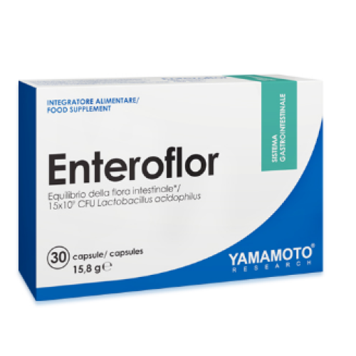 Yamamoto Natural Series Enteroflor Probiotics 30 капсули - GAIN O'CLOCK