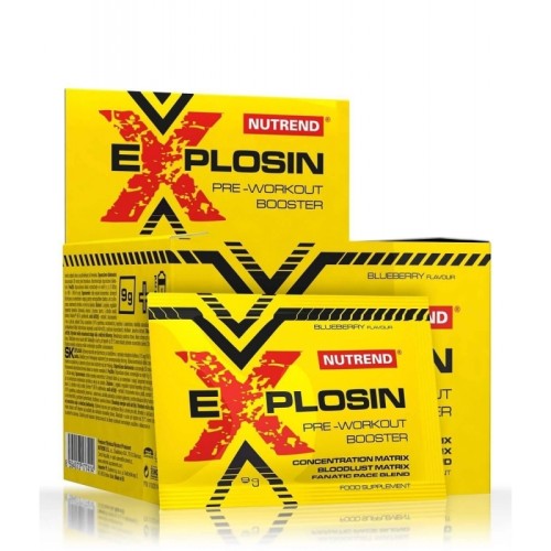 Nutrend Explosin Pre-Workout Booster 20x9 гр - GAIN O'CLOCK