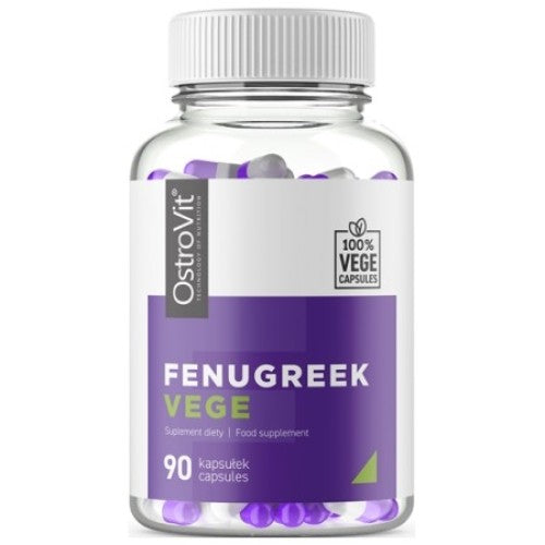 OstroVit Fenugreek 600 мг / Vege 90 капсули - GAIN O'CLOCK